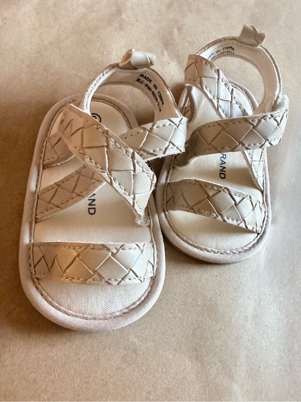 2 for $10 Lucky Tan Braided Strap Sandals